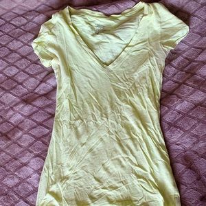 [AMERICAN EAGLE] small light neon yellow tee